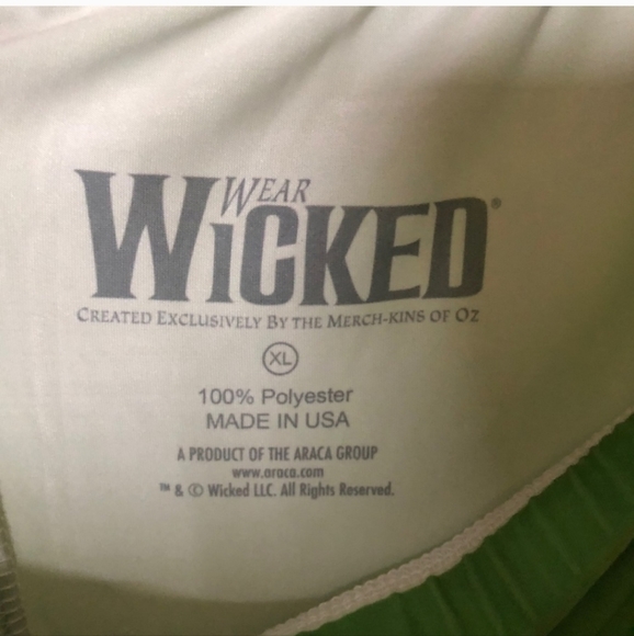 Halloween Wicked Witch Musical Leggings sz XL - Picture 7 of 7